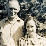 Gpa & Gma, Willis and Eva Logan