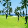 Golf with Bernard and other  Hawaiian friends.